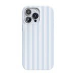 Casely iPhone 16 Pro Max Case | Blue Stripes | Sunday Best | Classic Ultra Slim Design | Compatible with MagSafe