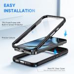 seacosmo Designed for Google Pixel 10 Pro/10/9/9 Pro Case, Full Body Shockproof Cover, with Built-in Screen Protector Slim Fit Protective Phone Case for Pixel 10 Pro/10/9/9 Pro, Black