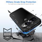 seacosmo Designed for Google Pixel 10 Pro/10/9/9 Pro Case, Full Body Shockproof Cover, with Built-in Screen Protector Slim Fit Protective Phone Case for Pixel 10 Pro/10/9/9 Pro, Black