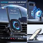 Janmitta Case Compatible with Google Pixel 10/10 Pro Built in Slide Camera Lens Cover+Screen Protector+Finger Ring Holder Kickstand,Heavy Duty Shockproof Full Body Protective Phone Cover,Blue