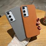 Leather Texture Soft Case For Samsung A55 5G A54 A56 A52S A52 A35 A34 A36 A16 A15 A25 A22 A33 A32 A14 A13 A26 A06 A05 Case Cover