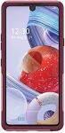 OtterBox Commuter Series LITE Case for LG STYLO 6 - Cupids Way (ROSEMARINE Pink/RED Plum)
