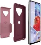 OtterBox Commuter Series LITE Case for LG STYLO 6 - Cupids Way (ROSEMARINE Pink/RED Plum)