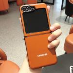 PU Leather With Wrist Strap Case For Samsung Galaxy Flip 6 5 4 3 Portable Lanyard Protective Phone Cover