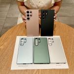 Luxury Matte Case For Samsung Galaxy S25 S24 S23 S22 S21 Plus FE Ultra Note 20 A55 A54 A53 A73 Shockproof AG Frosted Hard Cover