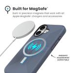 Speck CANDYSHELL Grip +MS Case for iPhone 17 - Mystery Blue/Faded Denim | Slim Protective Grip | Drop Protection | MagSafe Compatible
