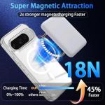 Magnetic for Google Pixel 10 Case, with 2X Screen Protector & 1X Camera Lens Protector, [Non-Yellowing] [Shockproof Military] Transparent Back Slim Bumper Cover Phone Case Google Pixel 10 , Clear