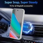 Magnetic for Google Pixel 10 Case, with 2X Screen Protector & 1X Camera Lens Protector, [Non-Yellowing] [Shockproof Military] Transparent Back Slim Bumper Cover Phone Case Google Pixel 10 , Clear