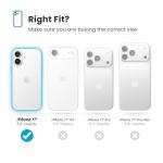 Speck CANDYSHELL Grip +MS Case for iPhone 17 - Mystery Blue/Faded Denim | Slim Protective Grip | Drop Protection | MagSafe Compatible