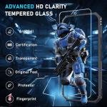 Janmitta Case Compatible with Google Pixel 10 Pro XL Built in Slide Camera Lens Cover+Screen Protector+Finger Ring Holder Kickstand,Heavy Duty Shockproof Full Body Protective Phone Cover,Black