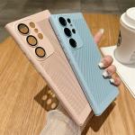 Breathable Heat Dissipation Cooling Cases For Samsung Galaxy S25 UItra S24 S23 S22 S21 Plus PC Hard Back Cover