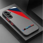 B-M-W Luxury Car Brand Case for Samsung Galaxy Note 20 Ultra 10+ 9 8 A15 A13 A30s A14 A06 A16 A05s A50 A70 A12 Black Edge Shell