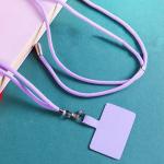 Universal Adjustable Phone Lanyard Anti-lost Lanyard Strap Detachable Colorful Neck Cord Phone Safety Tether Keychain Chain Rope