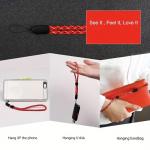 Hot Mobile Phone Straps USB Key Short Lanyard Adjustable Walkie Talkie Hand Strap Wrist Rope Audio Anti-lost Lanyard for iPhone