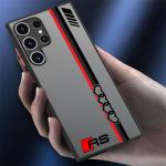 TPU Cover Phone Case for Samsung Galaxy S25 Ultra S21 S24 Ultra S21 5G S10+ S23 S9 Plus S22 Plus S20 FE A-Audi Super Car