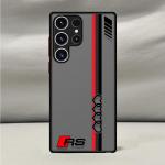 TPU Cover Phone Case for Samsung Galaxy S25 Ultra S21 S24 Ultra S21 5G S10+ S23 S9 Plus S22 Plus S20 FE A-Audi Super Car