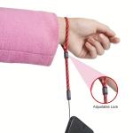 Hot Mobile Phone Straps USB Key Short Lanyard Adjustable Walkie Talkie Hand Strap Wrist Rope Audio Anti-lost Lanyard for iPhone