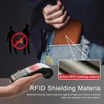 DJDUCK Designed for Moto G Play 2024 Case Wallet with Card Holder, [RFID Blocking Leather Protection] [Magnetic Clasp Cover] Shockproof Men Women Cases for Moto G Play 2024 Light Brown