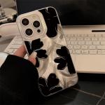 For Samsung Galaxy A16 A15 A35 A55 A34 A54 A33 S25 S21 S23 S22 Ultra S24FE Case Floral Painted High-End Simple Fashion Cover