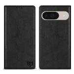 ZZXX for Google Pixel 10/10 Pro Wallet Case with [RFID Blocking] Card Slot Stand Strong Magnetic Leather Flip Fold Protective Phone Case for Google Pixel 10/10 Pro Case Wallet(Black-6.3 inch)