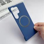 Luxury Ultra Thin Frameless Magnetic For Magsafe Case For Samsung S24 S23 Ultra S22 Plus S21 S20 FE S10 Slim Hard PC Matte Cover