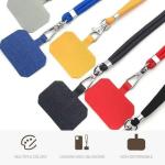 Universal Phone Lanyard with Patch Adjustable Mobile Phone Hanging Rope Neck Straps Anti-lost Lanyards Cell Phone Accessories