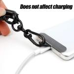 120cm Universal Adjustable Crossbody Cell Phone Lanyard Detachable Neck Cord Anti-Lost Lanyard Patch for Iphone 15 14 13 Pro Max