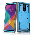 Asuwish Phone Case for LG Stylo 5/5+/5V/5X/Stylo5 Plus Cover Hybrid Shockproof Full Body Protective Heavy Duty Cell Accessories LGStylo5 Stylus 5plus Style 05 Five lgstylo5case Sylo5 Women Men Blue