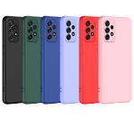 Liquid Silicone Phone Case For Samsung Galaxy A52 A52S A72 A12 A22 A32 A42 A13 A23 A33 A53 A73 Shockproof Cover Cases