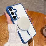 HD Clear for Magsafe Magnetic Case for Samsung Galaxy S26 Pro S25 Edge S24 S23 S22 Plus Ultra Wireless Charging Shockproof Cover