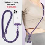 Crossbody Phone Lanyards Anti-Drop 360° Rotation Adjustable Mobile Phone Strap Neck/Crossbody Strap for iPhone 17 Xiaomi