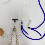 2025 New Lanyard Silver Double Buckle Adjustable Wrist Hand Crossbody Strap Cord Hang Mobile Cell Phone Shoulder Chain Key Rope