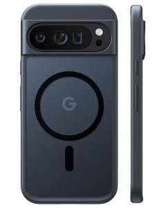 TORRAS Magnetic Shockproof for Google Pixel 10 Pro XL Case, Strong Magnet fit for MagSafe, 12FT Mil-Grade Protection, Slim Translucent Matte Case for Pixel 10 Pro XL with Multi-Color Buttons, Black