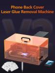 TBK V2 Back Cover Glass Separating Machine For IPhone 16 15 14 Pro Max Rear Housing Case Removal Repair Laser Engraving Tools