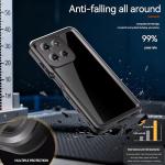 for Motorola Moto G Play 2026 Phone Case with Built-in Screen Protector, Waterproof Case Rugged Full Body Underwater Dustproof Shockproof Drop Proof Protective Cover for Motorola G Play 2026, Black