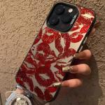 Y2K Original Sexy Kiss Lips Phone Case for Samsung A73 A72 A55 A54 A53 A35 A34 A33 A32 A24 A23 A15 A14 A13 A05 4G 5G Matte Cover