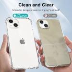 Shockproof Clear Silicone Case For iPhone 16 15 14 13 12 11 Pro Xs Max Mini XR X 7 8 6s Plus 6 SE 2020 2022 2016 5 5S Back Cover