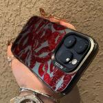 Y2K Original Sexy Kiss Lips Phone Case for Samsung A73 A72 A55 A54 A53 A35 A34 A33 A32 A24 A23 A15 A14 A13 A05 4G 5G Matte Cover