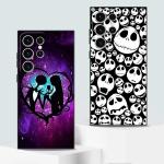 Nightmare Before Christmas Soft Case for Samsung Galaxy S20 S25 S24 S23 S22 S21 S8 S9 S10 Plus S20 Ultra S23 FE Note 20 Ultra