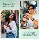 FireNova Magnetic for iPhone 17 Case, Compatible with MagSafe, [Integrated Silicone Camera Control Button] [Camera Protection] Anti-Scratch Microfiber Lining Phone Case, 6.3", Calke Green