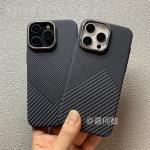 Color Collision MagSafe Hard Cover Case for iPhone 16 15 Pro Max Plastic PC Carbon Relief Shell Camera Lens Alloy Armor Fundas