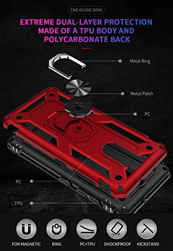 Heavy Duty Military Grade Case for LG Aristo 4 Plus