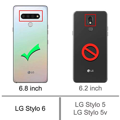 Clear Transparent TPU Case for LG Stylo 6