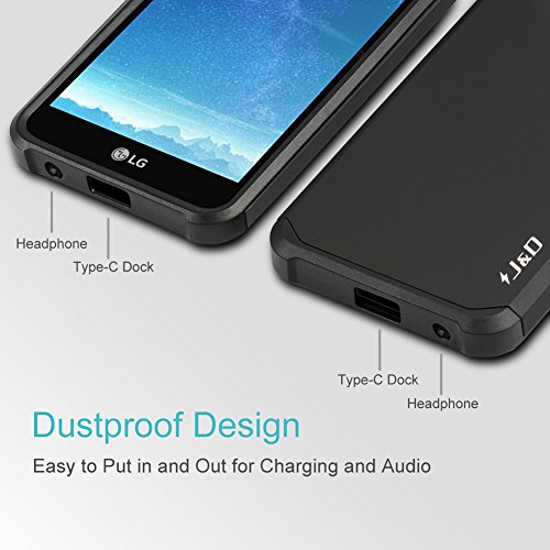 Dual Layer Hybrid Shockproof Protective Case for LG K20