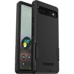 OtterBox Google Pixel 6A Commuter Series Case - Black, Slim & Tough, Pocket-Friendly, with Port Protection