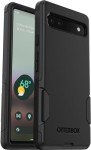 OtterBox Google Pixel 6A Commuter Series Case - Black, Slim & Tough, Pocket-Friendly, with Port Protection