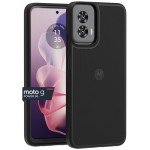 Motorola Moto G Power 5G (2024) Textured Protective Case- Black - Precision fit Shock Absorbing Cover for Enhanced Phone Grip, Style, & Drop Protection- NOT for Moto G 5G 2024 Version
