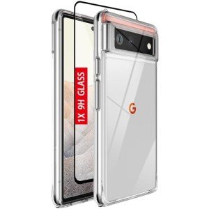 Guarishel Crystal Clear Case for Google Pixel 6 Case, [Military Grade Drop Tested] Non-Yellowing Shockproof Protective Phone Cover for Google Pixel 6 6.4 inch, (Crystal Clear)