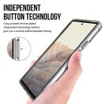 Guarishel Crystal Clear Case for Google Pixel 6 Case, [Military Grade Drop Tested] Non-Yellowing Shockproof Protective Phone Cover for Google Pixel 6 6.4 inch, (Crystal Clear)