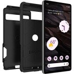 OtterBox Google Pixel 7A Commuter Series Case - Black, Slim & Tough, Pocket-Friendly, with Port Protection
